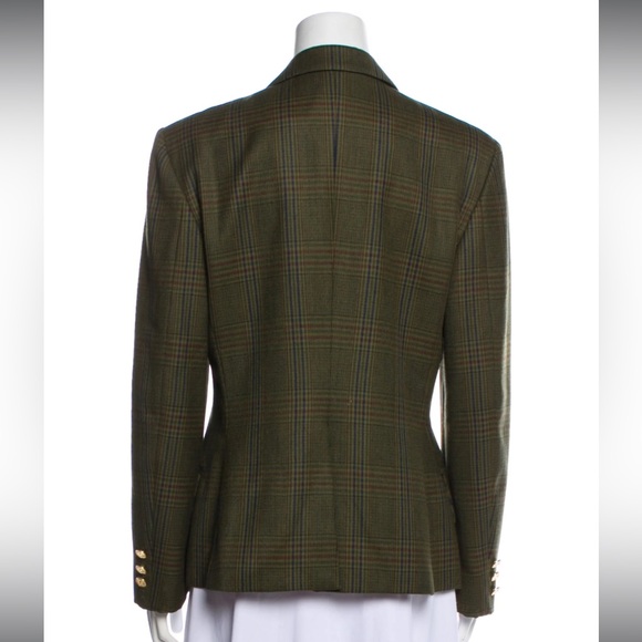Moschino Vintage 1990’s Blazer with Peaked Lapels and Structured Shoulders - Picture 4 of 16